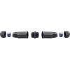 Renkforce RJ45 síťový adaptér CAT 6 [1x RJ45 zásuvka - 1x RJ45 zásuvka] černá
