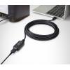 Renkforce USB kabel USB 2.0 USB-A zástrčka, USB-A zásuvka 5.00 m černá Aktivní se zesílením signálu RF-4535052