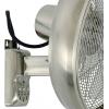 Lucci AIR BC nástěnný ventilátor 50 W (Ø x v) 410 mm x 460 mm chrom natáčecí