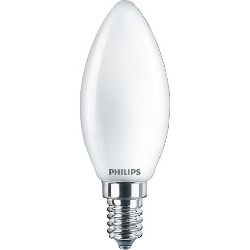 Philips LED 76269800 LED Energetická třída (EEK2021) E (A - G) E14 svíčkový tvar 6.5 W = 60 W teplá bílá (Ø x d) 3.5 cm x 9.7 cm 1 ks