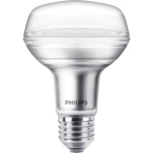Philips LED 77385400 LED Energetická třída (EEK2021) F (A - G) E27 žárovka 4 W = 60 W teplá bílá (Ø x d) 8 cm x 11.2 cm 1 ks