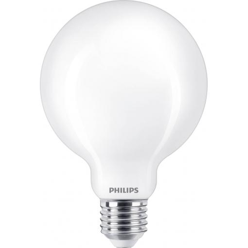 Philips LED 76469200 LED Energetická třída (EEK2021) E (A - G) E27 kulatý tvar 7 W = 60 W teplá bílá (Ø x d) 9.5 cm x 14 cm 1 ks