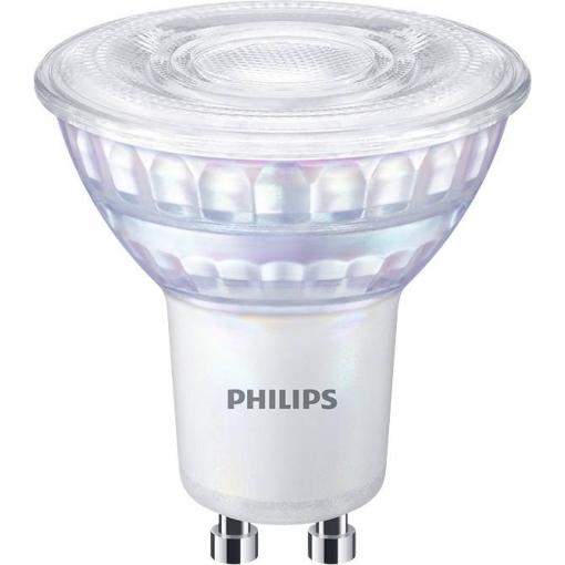 Philips LED 77409700 LED Energetická třída (EEK2021) F (A - G) GU10 žárovka 6.2 W = 80 W teplá bílá (Ø x d) 5 cm x 5.6 cm stmívatelná 1 ks