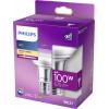 Philips LED 77387800 LED Energetická třída (EEK2021) F (A - G) E27 žárovka 8 W = 100 W teplá bílá (Ø x d) 8 cm x 11.2 cm 1 ks