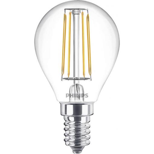 Philips LED 76315200 LED Energetická třída (EEK2021) F (A - G) E14 kapkový tvar 4.3 W = 40 W teplá bílá (Ø x d) 4.5 cm x 8.2 cm 1 ks