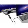 Renkforce USB-C® / DisplayPort kabelový adaptér USB-C ® zástrčka, Konektor DisplayPort 1.80 m černá RF-4538166 Kabel pro displeje USB-C®