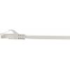 Renkforce RF-4541484 RJ45 síťové kabely, propojovací kabely CAT 5e F/UTP 0.25 m šedá s ochranou 1 ks