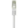 Renkforce RF-4541484 RJ45 síťové kabely, propojovací kabely CAT 5e F/UTP 0.25 m šedá s ochranou 1 ks