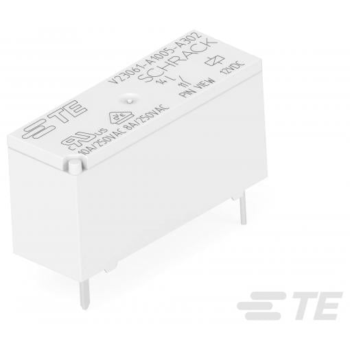 TE Connectivity V23061A1005A302 průmyslové relé , 12 V/DC, 1 spínací kontakt, 1 ks