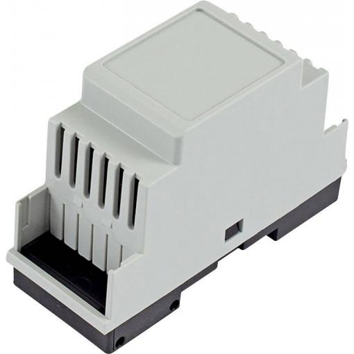 Hammond Electronics pouzdro na DIN lištu 90 x 35 x 58 polykarbonát světle šedá 1 ks