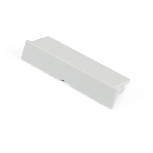 Hammond Electronics víčko pouzdra na DIN lištu 52 x 10 x 16 polykarbonát světle šedá 1 ks