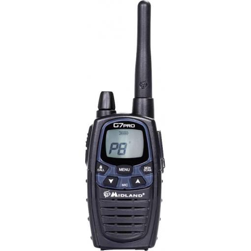Midland Fahrschul-Kofferset Car to Bike G7 Pro C1090.S7 PMR a LPD radiostanice sada 2 ks