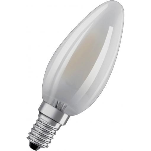 OSRAM HOMELIGHTING 4058075434486 LED Energetická třída (EEK2021) E (A - G) E14 svíčkový tvar 5.9 W = 60 W teplá bílá (Ø x d) 35 mm x 97 mm 1 ks