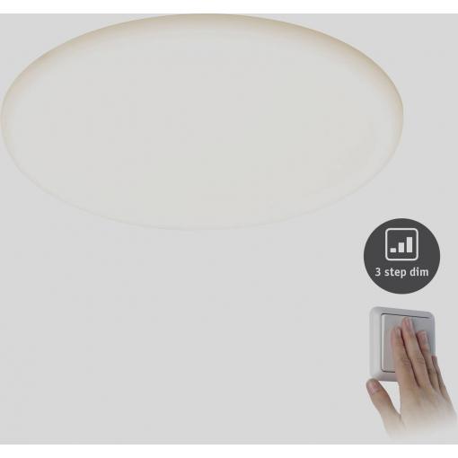 Paulmann 93064 EB Panel Veluna VariFit LED vestavné svítidlo, 21 W, saténová
