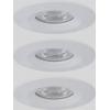 Paulmann 94299 EBL Nova mini Coin LED vestavné svítidlo, 4 W, bílá, sada 3 ks
