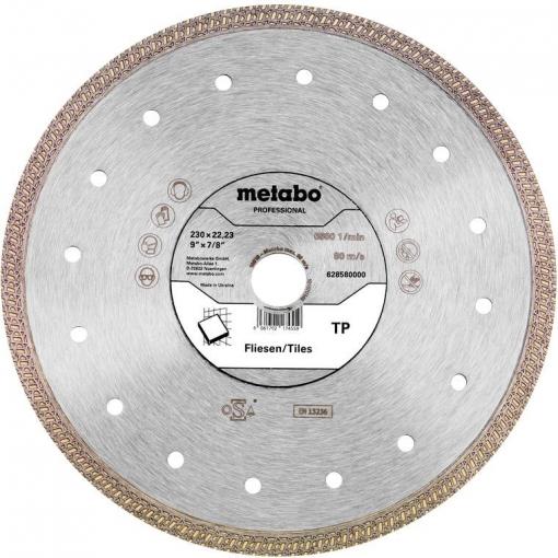 Metabo 628580000 diamantový řezný kotouč Průměr 230 mm Ø otvoru 22.23 mm 1 ks