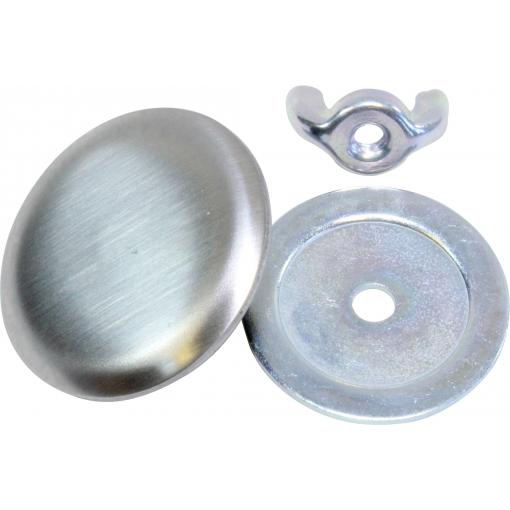 Hammond Electronics zátka nerezová ocel nerezová ocel (Ø x v) 40 mm x 14 mm 1 ks