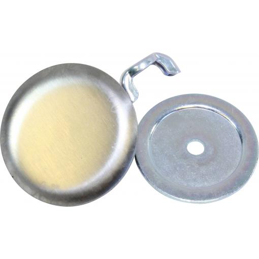 Hammond Electronics zátka nerezová ocel nerezová ocel (Ø x v) 44 mm x 14 mm 1 ks