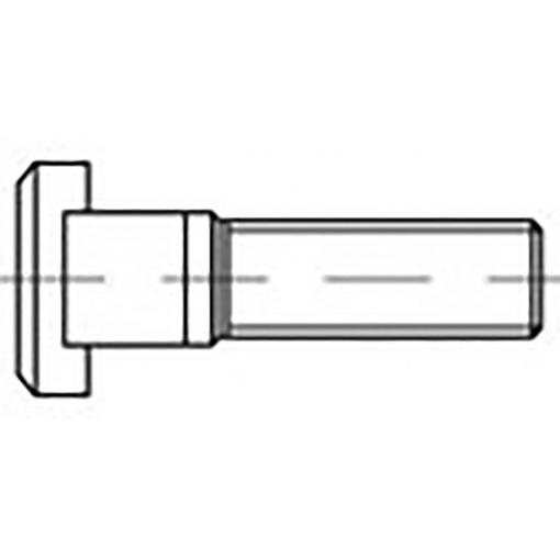 TOOLCRAFT TO-6855786 šroub s T hlavou M24 100 mm DIN 787 ocel 5 ks