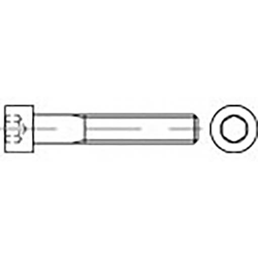 TOOLCRAFT TO-6856176 šrouby s válcovou hlavou M8 60 mm vnitřní šestihran DIN 912 ocel pozinkované 200 ks