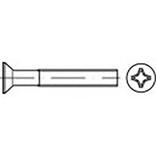 TOOLCRAFT TO-6863073 zápustný šroub M2 12 mm křížová drážka Philips DIN 965 ocel pozinkované 2000 ks