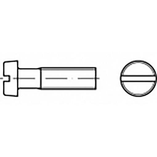 TOOLCRAFT TO-6865590 šrouby s válcovou hlavou M5 8 mm příruba Ušlechtilá ocel V4A A4 200 ks