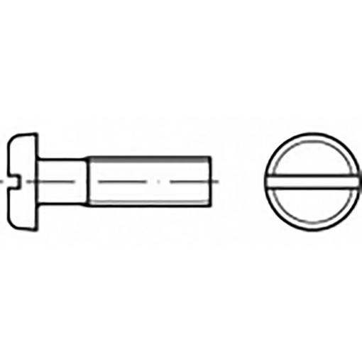 TOOLCRAFT TO-6866721 šrouby s plochou hlavou M6 16 mm příruba Ušlechtilá ocel V2A A2 100 ks