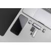 Digitus DA-70886 externí čtečka paměťových karet / hub USB 3.0, USB-A, USB-C® šedá