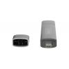 Digitus DA-70886 externí čtečka paměťových karet / hub USB 3.0, USB-A, USB-C® šedá