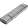 Digitus DA-70886 externí čtečka paměťových karet / hub USB 3.0, USB-A, USB-C® šedá