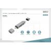 Digitus DA-70886 externí čtečka paměťových karet / hub USB 3.0, USB-A, USB-C® šedá