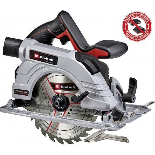 Einhell Professional TP-CS 18/190 Li BL - Solo aku ruční kotoučová pila, max. řez 65 mm, bezkartáčové, bez akumulátoru, bez nabíječky, 18 V, 4331210