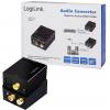 LogiLink CA0100 LogiLink - Digital-Analog-Audiowandler Toslink / cinch audio adaptér [1x Toslink zásuvka (ODT), cinch zásuvka - 1x cinch zásuvka, cinch