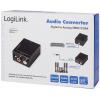 LogiLink CA0100 LogiLink - Digital-Analog-Audiowandler Toslink / cinch audio adaptér [1x Toslink zásuvka (ODT), cinch zásuvka - 1x cinch zásuvka, cinch