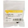 LogiLink CA1018 Adapter Toslink audio adaptér [1x Toslink zásuvka (ODT) - 1x Toslink zásuvka (ODT)] černá