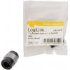 LogiLink CA1018 Adapter Toslink audio adaptér [1x Toslink zásuvka (ODT) - 1x Toslink zásuvka (ODT)] černá