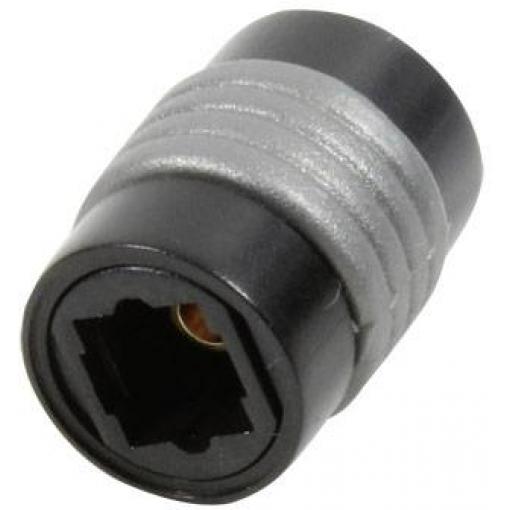 LogiLink CA1018 Adapter Toslink audio adaptér [1x Toslink zásuvka (ODT) - 1x Toslink zásuvka (ODT)] černá