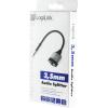 LogiLink CA1100 Kabel jack audio adaptér [1x jack zástrčka 3,5 mm - 2x jack zásuvka 3,5 mm] černá