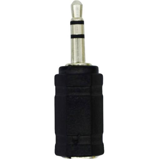 LogiLink CA1102 Adapter jack audio adaptér [1x jack zástrčka 3,5 mm - 1x jack zásuvka 2,5 mm] černá