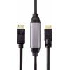 Renkforce DisplayPort / HDMI kabelový adaptér Konektor DisplayPort, Zástrčka HDMI-A 7.50 m černá RF-4581868 Kabel DisplayPort