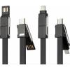 Renkforce USB kabelový adaptér [1x USB 2.0 zástrčka A, USB-C® zástrčka - 1x dokovací zástrčka Apple Lightning, USB-C® zástrčka, microUSB zástrčka]