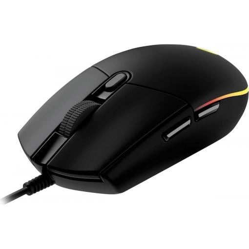 Logitech Gaming G203 LIGHTSYNC optická herní myš, přenos USB, 6 tlačítko, 8000 dpi, černá