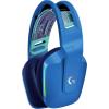 Logitech Gaming G733 LIGHTSPEED Headset otevřená (On Ear) bezdrátová 7.1 Surround modrá regulace hlasitosti Gaming