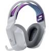 Logitech G733 LIGHTSPEED Gaming Sluchátka On Ear bezdrátová 7.1 Surround bílá regulace hlasitosti
