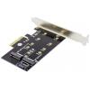 Digitus DS-33170 2 + 1 port Řadič M.2 PCIe Vhodný pro (SSD): 2230, 2242, 2260, 2280 vč. nízkoprofilového krycího plechu na prázdný slot