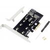 Digitus DS-33170 2 + 1 port Řadič M.2 PCIe Vhodný pro (SSD): 2230, 2242, 2260, 2280 vč. nízkoprofilového krycího plechu na prázdný slot