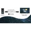 Renkforce optické vlákno / DisplayPort kabel Konektor DisplayPort, Konektor DisplayPort 15.00 m černá UHD 8K @ 60 Hz, UHD 4K @ 120 Hz RF-4598018 Kabel