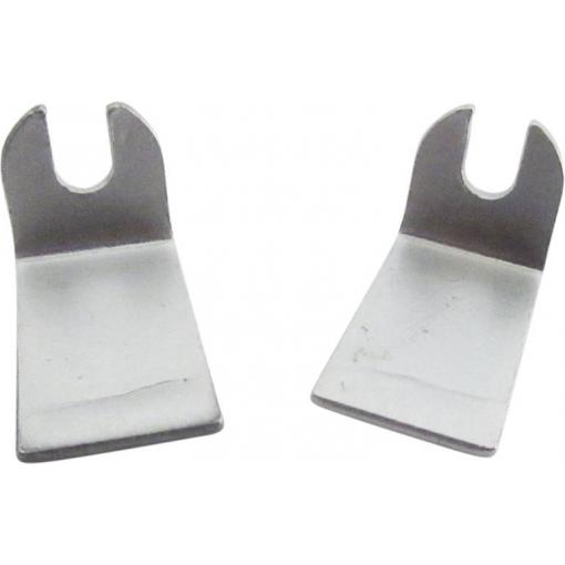 TOOLCRAFT pájecí hrot zploštělý Velikost hrotů 10 mm Délka hrotů 15 mm Obsah 1 pár
