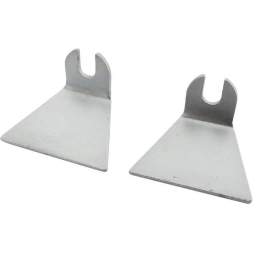 TOOLCRAFT pájecí hrot zploštělý Velikost hrotů 20 mm Délka hrotů 15 mm Obsah 1 pár