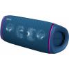 Sony SRS-XB43 Bluetooth® reproduktor vodotěsný, hlasitý odposlech, prachotěsný, NFC, AUX modrá